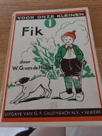 Fik 1 door W.G. van de Hulst, Boeken, Ophalen of Verzenden, Gelezen, Fictie algemeen