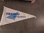 Scheepvaart vlag tresco Antwerpen, Ophalen of Verzenden, Zo goed als nieuw, Reclamebord