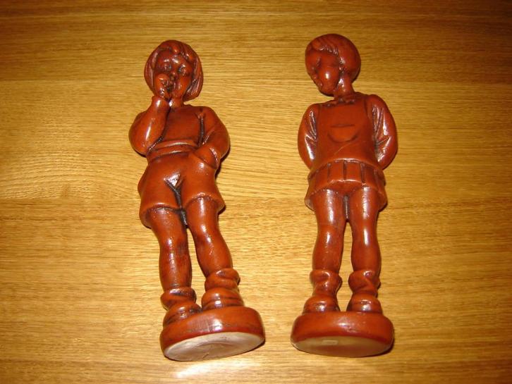 Jongen en Meisje !!!!!, Verzamelen, Beelden en Beeldjes, Zo goed als nieuw, Mens, Ophalen of Verzenden