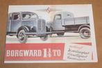 Zeldzame brochure - Borgward bestel/vrachtwagen - 1955, Boeken, Ophalen of Verzenden, Zo goed als nieuw, Tractor en Landbouw