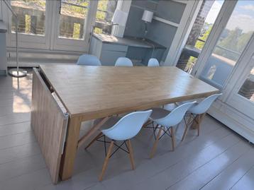 Houten tafel - uitklapbaar! | 229 x 89 x 75 cm beschikbaar voor biedingen