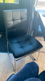 Mooie zwarte eettafel stoelen., Huis en Inrichting, Stoelen, Ophalen, Zo goed als nieuw, Zwart