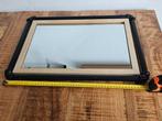 Industriële Spiegel met Houten Frame, Minder dan 50 cm, Ophalen of Verzenden, Zo goed als nieuw, Minder dan 100 cm
