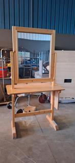 Kaptafel 203 cm hoog, 112 breed, 62 diep 2-zijdig, Ophalen, Gebruikt, Hout, 100 tot 150 cm