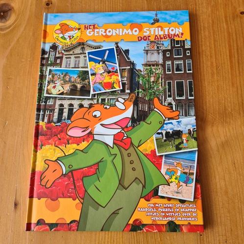 GERONIMO STILTON DOE ALBUM VAN DE NEDERLANDSE PROVINCIES, Boeken, Kinderboeken | Kleuters, Zo goed als nieuw, Fictie algemeen