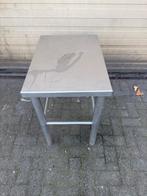 Mooie zware rvs werkbank/ tafel, Tuin en Terras, Tuintafels, Ophalen, Zo goed als nieuw, Rechthoekig, Rvs