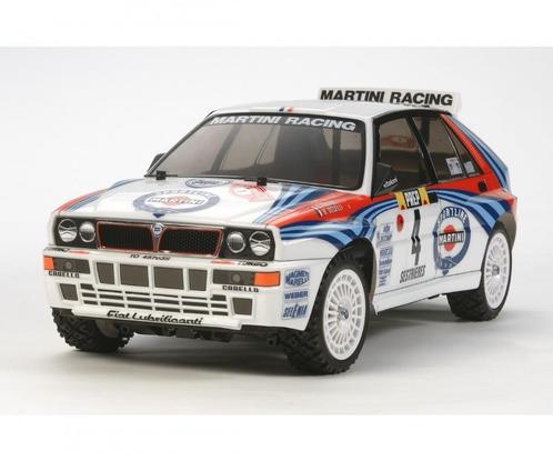 Tamiya Lancia Delta HF Integrale (TT-02) bouwdoos, Hobby en Vrije tijd, Modelbouw | Radiografisch | Auto's, Nieuw, Auto onroad