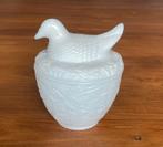 Avon Opaline glas dekselpotje, Antiek en Kunst, Ophalen of Verzenden