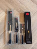 Te koop: Nieuwe messenset – 4 stuks in originele verpakking, Huis en Inrichting, Keuken | Bestek, Ophalen, Nieuw, Rvs of Chroom