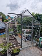 Tuinkas inclusief bakken extra kweekrekken, Tuin en Terras, Kassen, Ophalen, Gebruikt, Kweekkas, Glas