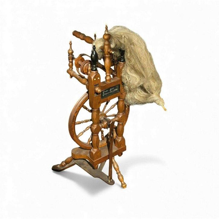 Spinnewiel, Hobby en Vrije tijd, Spinnewielen en Spinnen, Gebruikt, Spinnewiel, Ophalen of Verzenden