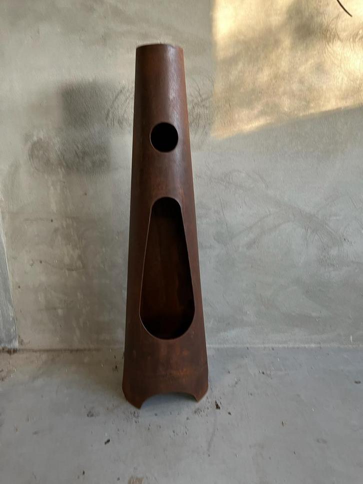 Nieuw: Tuinhaard van prachtig roestmetaal, Tuin en Terras, Tuinhaarden, Nieuw, Ophalen of Verzenden