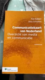 Piet Bakker - Communicatiekaart van Nederland, Sociale wetenschap, Ophalen of Verzenden, Zo goed als nieuw, Piet Bakker; Otto Scholten