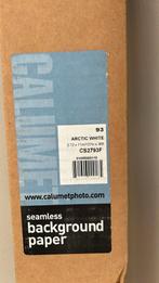 Achtergrond Papier Artic White 2.72x11, Ophalen, Zo goed als nieuw, Achtergrond