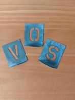 Letter en cijfersjabonen, Antiek en Kunst, Ophalen of Verzenden
