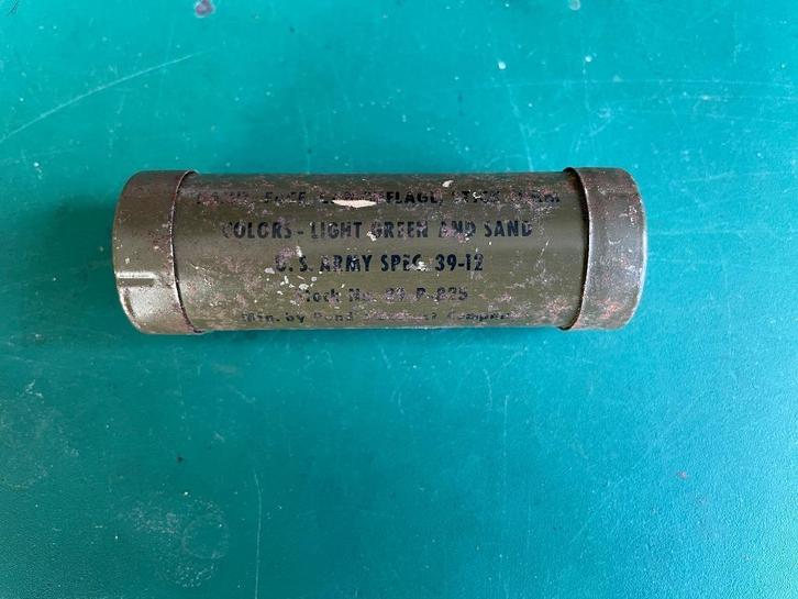 US camouflage stift origineel wo2 ww2, Verzamelen, Militaria | Tweede Wereldoorlog, Luchtmacht, Overige typen, Amerika, Ophalen of Verzenden