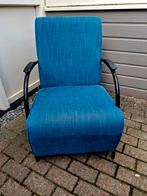 Relaxfauteuil modern blauw/ petrol, Huis en Inrichting, Fauteuils, Ophalen, Gebruikt, 75 tot 100 cm, 50 tot 75 cm