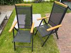 Nette aluminium vida xl klapstoelen 6 stuks, Ophalen, Zo goed als nieuw