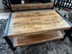 Te koop salon tafel, Huis en Inrichting, 50 tot 100 cm, 100 tot 150 cm, Industrieel, Rechthoekig