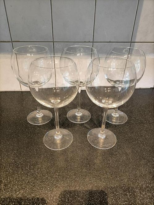 Wijnglazen, Verzamelen, Glas en Borrelglaasjes, Zo goed als nieuw, Overige typen, Ophalen