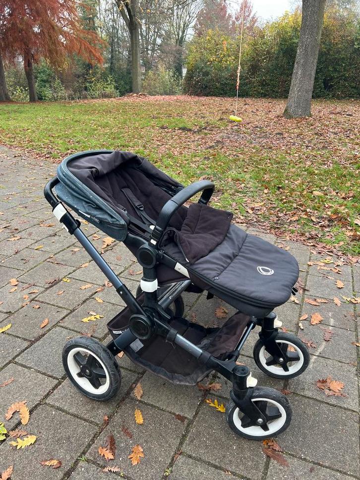 Bugaboo Buffalo Kinderwagen, heel compleet, Kinderen en Baby's, Kinderwagens en Combinaties, Gebruikt, Combiwagen, Bugaboo, Verstelbare duwstang