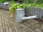 Vintage, ijzeren gieter. Nu als bloembak, maar ook voor....?, Ophalen, Gebruikt, Minder dan 60 cm, Tuin