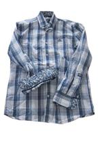 State of art blouse overhemd blauw regular fit s, State of Art, Blauw, Halswijdte 38 (S) of kleiner, Zo goed als nieuw