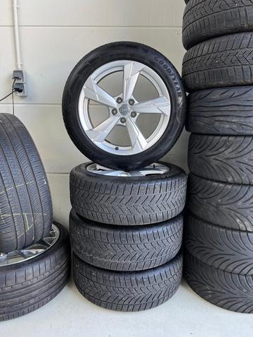 AUDI A6 C8 18 INCH WINTERSET 5X112 225/55/18 Goodyear 5mm beschikbaar voor biedingen