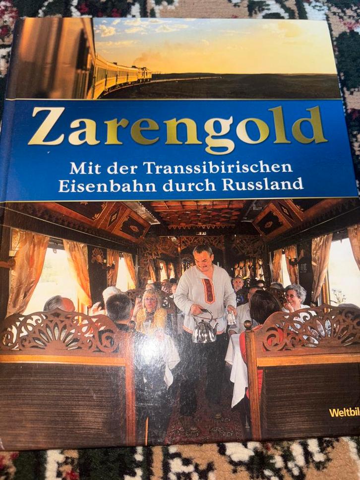 Zarengold: Transsiberische Spoorlijn Reisgids, Boeken, Reisgidsen, Zo goed als nieuw, Reisgids of -boek, Azië, Overige merken