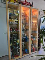 3 x Mooie vitrinekasten zonder inhoud incl verlichting, Huis en Inrichting, Ophalen of Verzenden, Zo goed als nieuw, 25 tot 50 cm