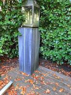 Hoge zuilen met tin bekleed, Ophalen, Gebruikt