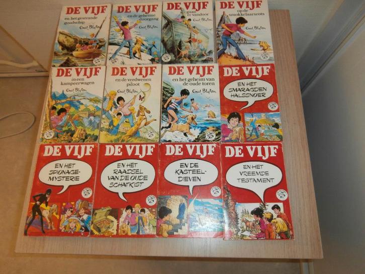 Enid Blyton / de Vijf., Boeken, Kinderboeken | Jeugd | 13 jaar en ouder, Gelezen, Ophalen of Verzenden
