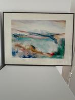 Landschap, Antiek en Kunst, Kunst | Schilderijen | Abstract, Ophalen of Verzenden