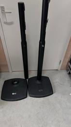 2x K&M TV statief - Verstelbaar - Zwart, Ophalen, Gebruikt