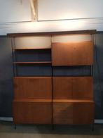 Regal Van Omnia - Mid Century Prachtstuk, Huis en Inrichting, Kasten | Wandmeubels, 200 cm of meer, 150 tot 200 cm, Met klep(pen)