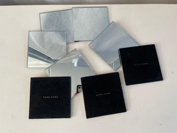 Zara Home – 8 spiegeltegels / onderzetters beschikbaar voor biedingen