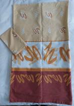 Beddengoedset 140x200/ 60x70, Eenpersoons, Ophalen of Verzenden, Zo goed als nieuw, Geel