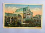 Groningen - Station met tram plm. 1920, Ophalen of Verzenden, Voor 1920, Gelopen, Groningen