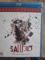 Saw 7 3D unrated edition blu-ray als nieuw, Ophalen of Verzenden, Zo goed als nieuw, Horror