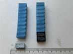 Relais 12V & 24V DC 1A 2x wissel contact 20 stuks, Ophalen of Verzenden, Gebruikt