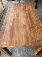 Teakhouten tafel 90x160cm, Huis en Inrichting, Tafels | Eettafels, Ophalen, Teakhout, 50 tot 100 cm, Zo goed als nieuw