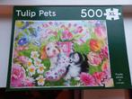 Puzzel 500 stukjes xl Tulip Pets, Ophalen of Verzenden, 500 t/m 1500 stukjes, Zo goed als nieuw