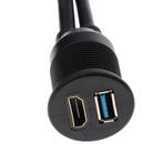 USB 3.0 & HDMI Verlengsnoer - Boot en of Motor etc., Ophalen of Verzenden