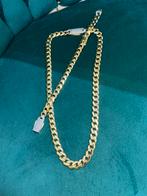 18KT Goud - 51.3 Gram - Set vrouw - CUBAN - Armband Collier, Ophalen, Nieuw, Goud
