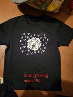 Strong Viking T-shirt maat 134 €5, Ophalen of Verzenden, Shirt of Longsleeve