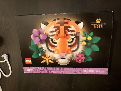 Legoset 31217 - Lego art - De fauna collectie - De tijger, Kinderen en Baby's, Speelgoed | Duplo en Lego, Nieuw, Lego, Complete set