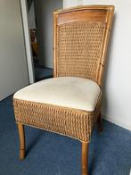 Eetkamerstoelen, Huis en Inrichting, Stoelen, Ophalen, Gebruikt, Bruin, Riet of Rotan