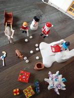 Playmobil Kerstset Sneeuwballen Gooien, Ophalen of Verzenden