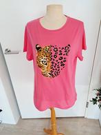 Shirt maat XL fuchsia stretch, Kleding | Dames, T-shirts, Nieuw, Roze, Korte mouw, Verzenden