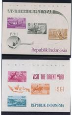 Indonesia- 1961- 4 x blok - Orient Year, Postzegels en Munten, Ophalen of Verzenden, Postfris, Zuidoost-Azië